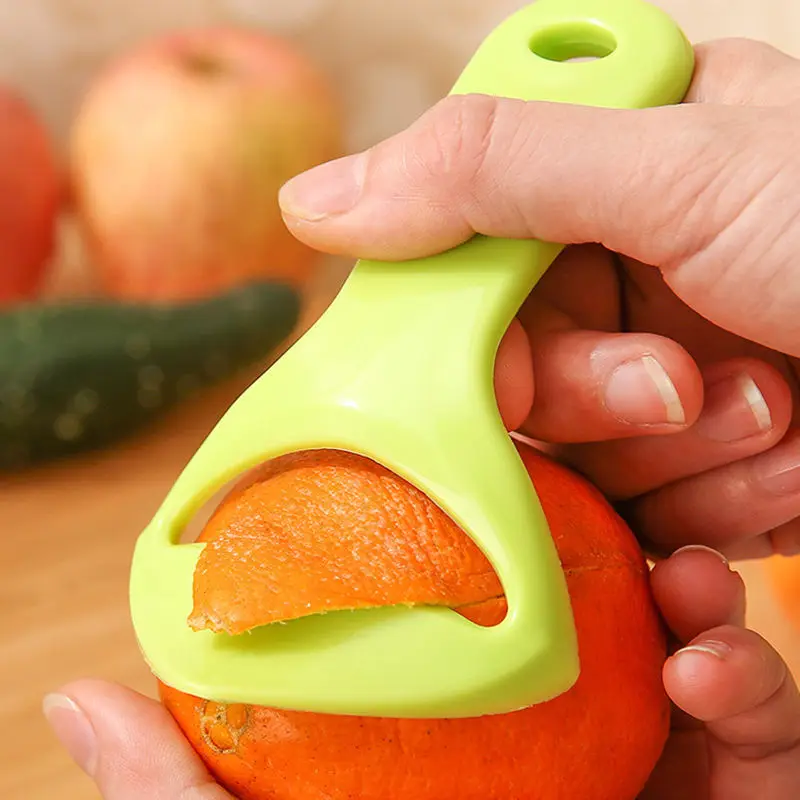 Fruit Lemon Orange pomelo Citrus Zester Peeling Knife Tool Portable