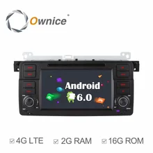 Ownice C500 Android 6.0 Octa 8 Core for bmw E46 M3 car dvd gps navi wifi 4G BT Radio RDS 2GB RAM 32GB ROM support DAB+ TPMS