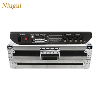 

Fader Wing /Pusher Wing Stage Light Controller With Fight Case 4pcs DMX Output Beam Par DJ Stage Lighting Console Command Wing