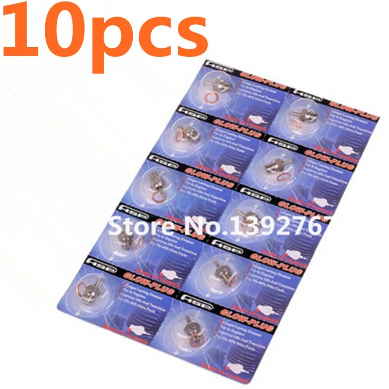 Goedkoop Groothandel 10 stks partij Hot Glow Plu gs No.1 3 # N3 N4 model Auto SH Vertex Nitro Onderdelen Redcat HSP 70117 Afstandsbediening Auto RC Auto
