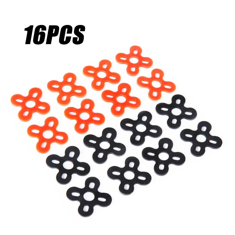 

16pcs /12pcs lot silicon material motor spacer damper Anti-vibration Motor Pad protector for 13/14/22/23 series motor FPV Race