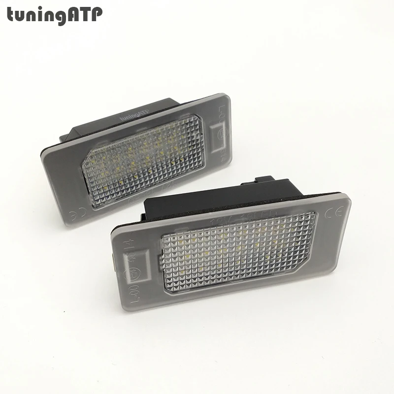 

For Volkswagen Golf Variant MK6 MK7 Golf 6 Wagon Golf 7 7.5 Estate Golf Plus 2009+ Sportvan LED Number License Plate Light Lamp