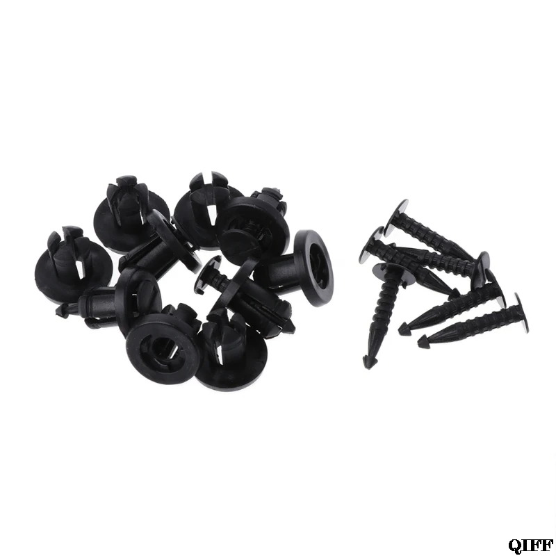 

Drop Ship&Wholesale 10Pcs Car Bumper Fastener Trim Clip Rivets For Renault Clio Laguna Megane Espace May06