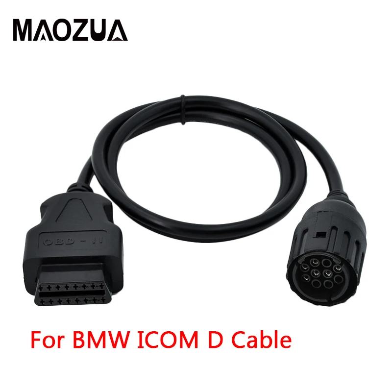 Диагностический кабель Maozua для BMW ICOM D 10 контактный адаптер OBD2|Кабели и коннекторы