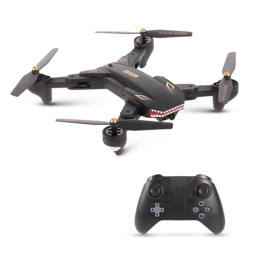 VISUO XS809S 0.2 0.3MP Camera Selfie Drone FPV Wifi Foldable RC Drone Quadcopter One Key Return G-sensor Helicopter Dron (1)