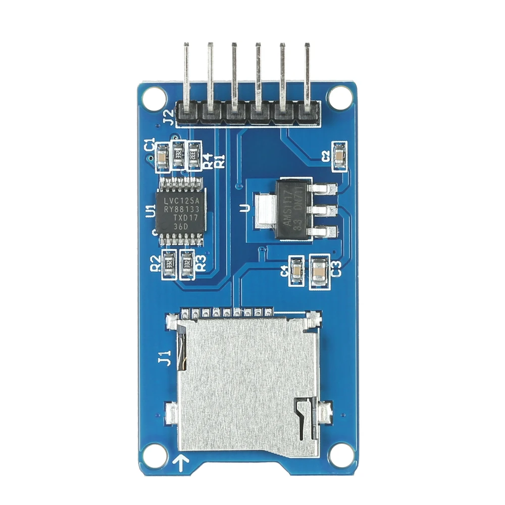3 * адаптер карты Micro SD Модуль шт. SDHC щит TF карта защитный модуль памяти 6 Pin SPI для