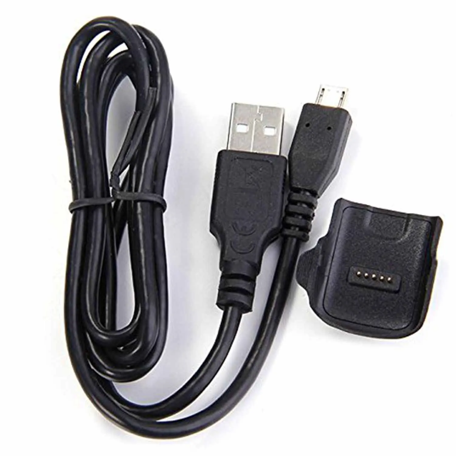 Зарядная док станция Besegad Micro USB для умных часов зарядная с зарядным кабелем Samsung