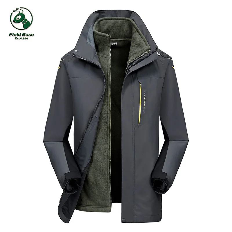 men's 2 in 1 winter coats