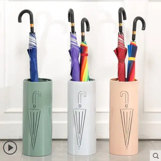 

Nordic creative hall, umbrella barrel, hotel lobby, metal umbrella rack, household umbrella rack, waterproof carving, umbrella s