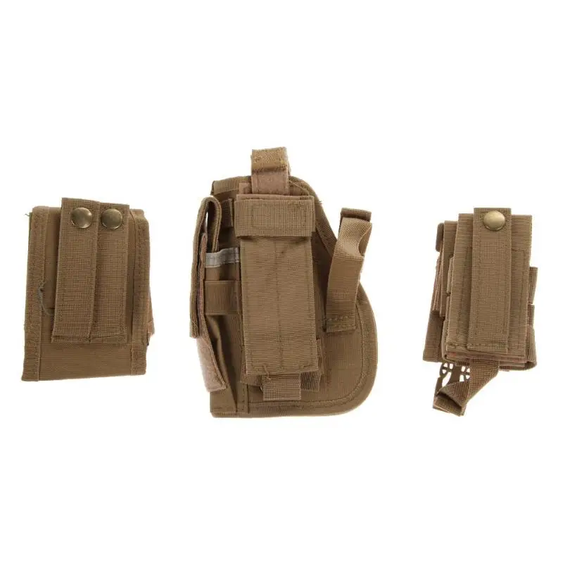 Molle быстрого отсоединения падения нога кобура 600D нейлон сумки с MOLLE висячая сумка для хранения мусора держатель Открытый BagTop качества 5