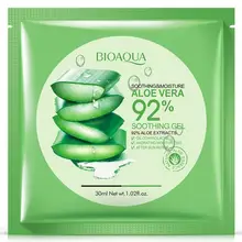 100% Natural Aloe Vera Gel Face Mask Moisturizing Oil Control Shrink Pores Facial Mask Wrapped Mask cosmetic Skin Care tony moly