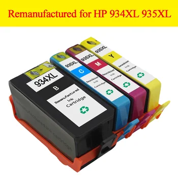 

GN 4x Ink Cartridges Replacement For HP 934 935 XL for HP934 for HP934XL Officejet Pro 6812 6830 6815 6835 6230 e-All-in-One
