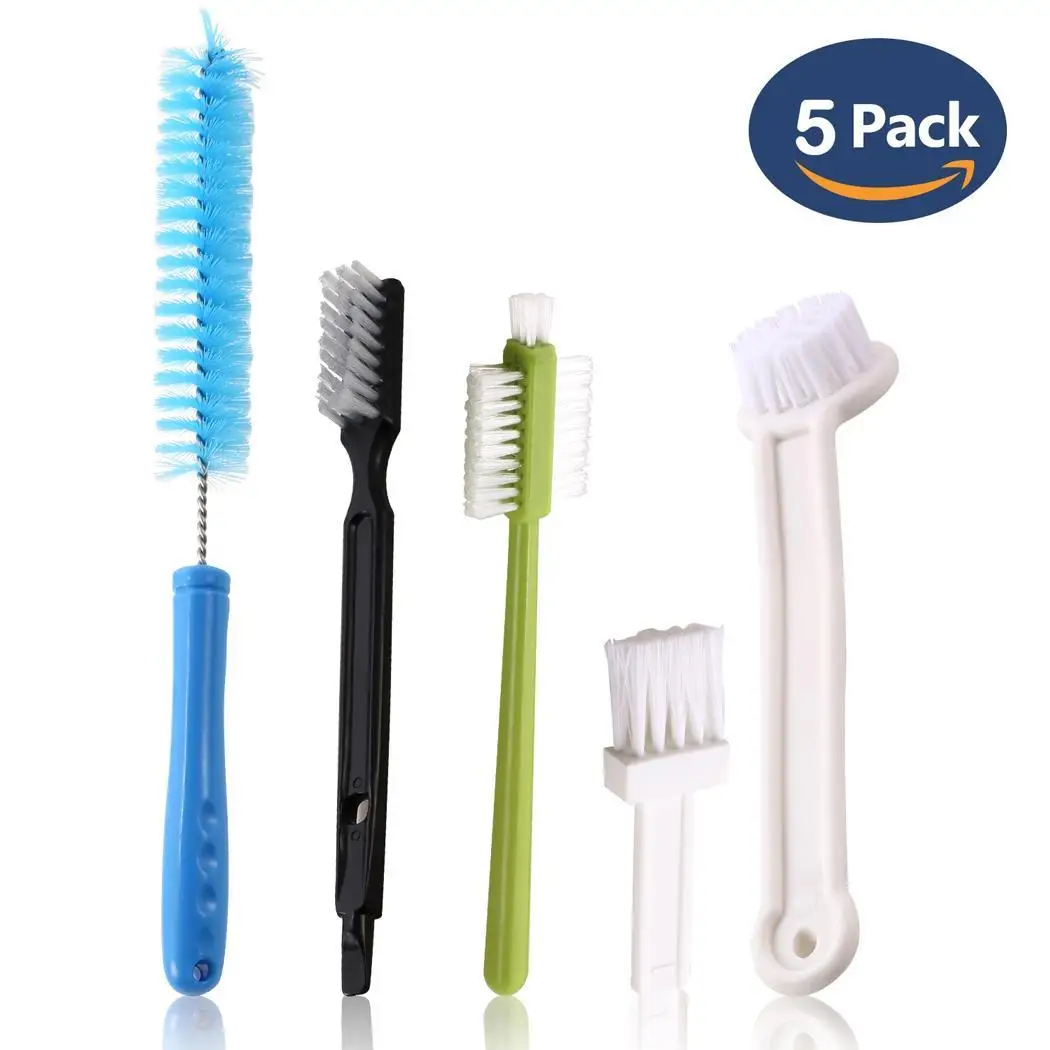 5 Pcs Household Plastic Cleaning Brush Electrical Appliances Fan Dust