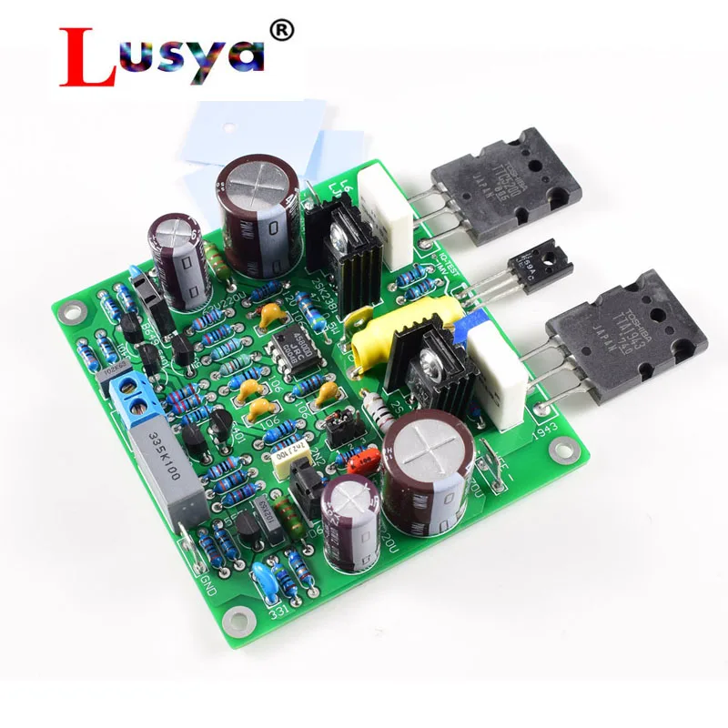 

2PCS 150W MOSFET Audio HIFI Power DIY Accuphase E210 modified Assembled Amplifier DC+/-25V To DC+/ -55V T0479