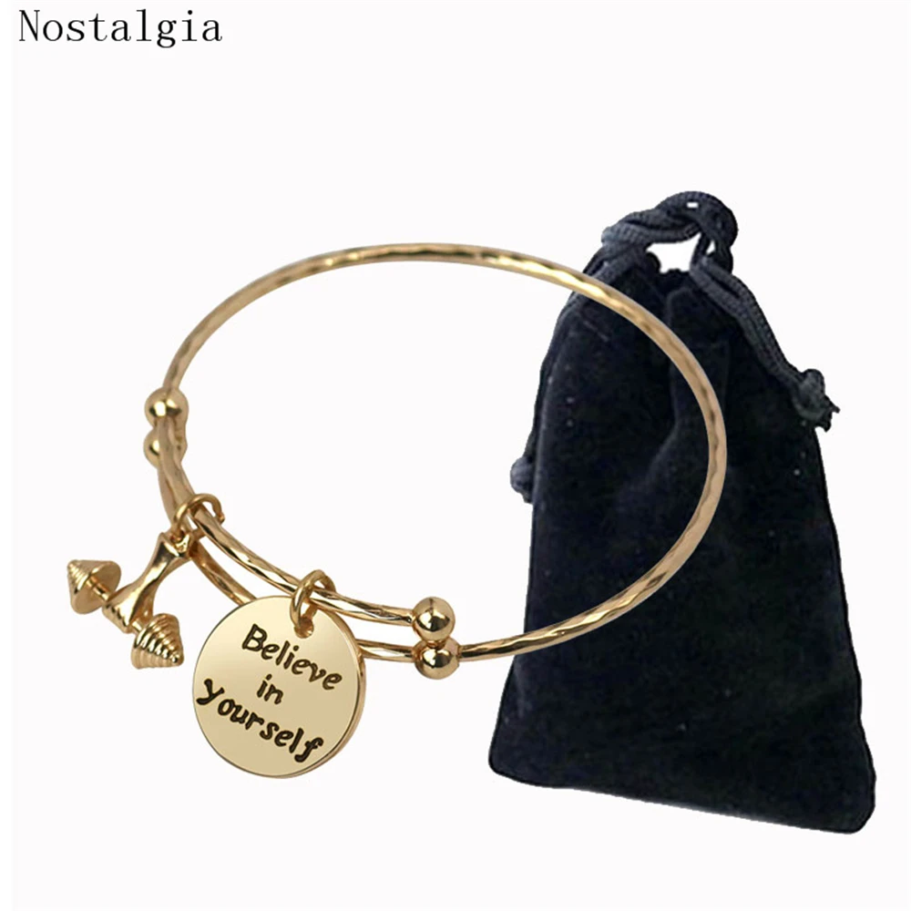 Letter-Dumbbell-Charm-Bangle-Bracelets-Adjustable-Gold-Hand-Stamped-Initial-Gym-Bangle-Women-Inspirational-Jewelry-Best