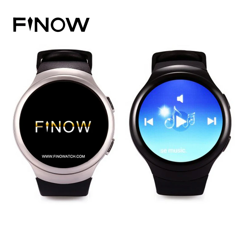 Finow K9 X3 3 グラムスマート腕時計 Android4 4 Wifi Sim カード心拍数スマートウォッチ電話 Ios Android のハートレートモニター Pk Kw18 I2 Smart Watch 3g Smart Watchsmartwatch Phone Aliexpress