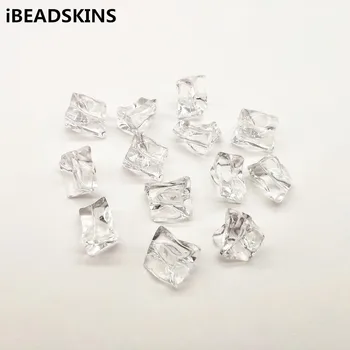 

New arrival! 19X13mm 180pcs clear acrylic irregular shape beads for Earrings accessories parts,hand Made Jewelry Earring DIY