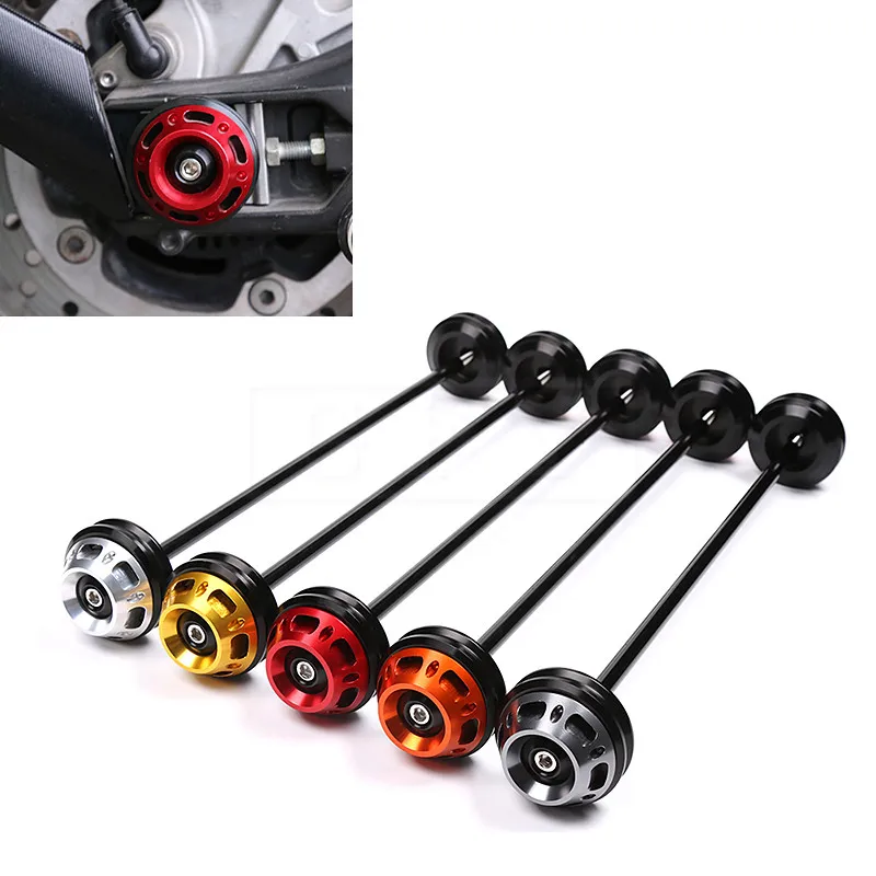 

Motorcycle CNC Rear Axle Fork Wheel Protector Crash Sliders Falling Protection For Yamaha MT09 FZ09 2014 2015 2016 MT-09 FZ-09