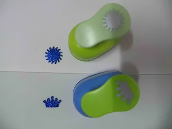 

2pcs(2.5cm) sun and crown shape craft punch set Punch Craft Scrapbooking school Paper Puncher eva hole punch free shipping