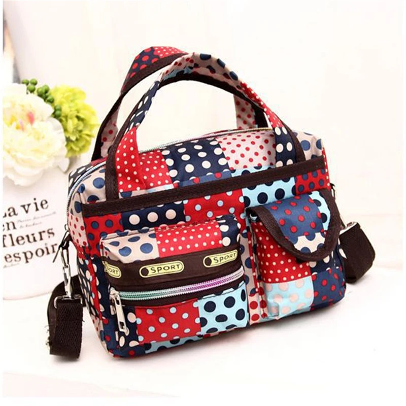 2016 New fashion nylon waterproof women travel small handbags Mummy Mother tote shoulder bag ...