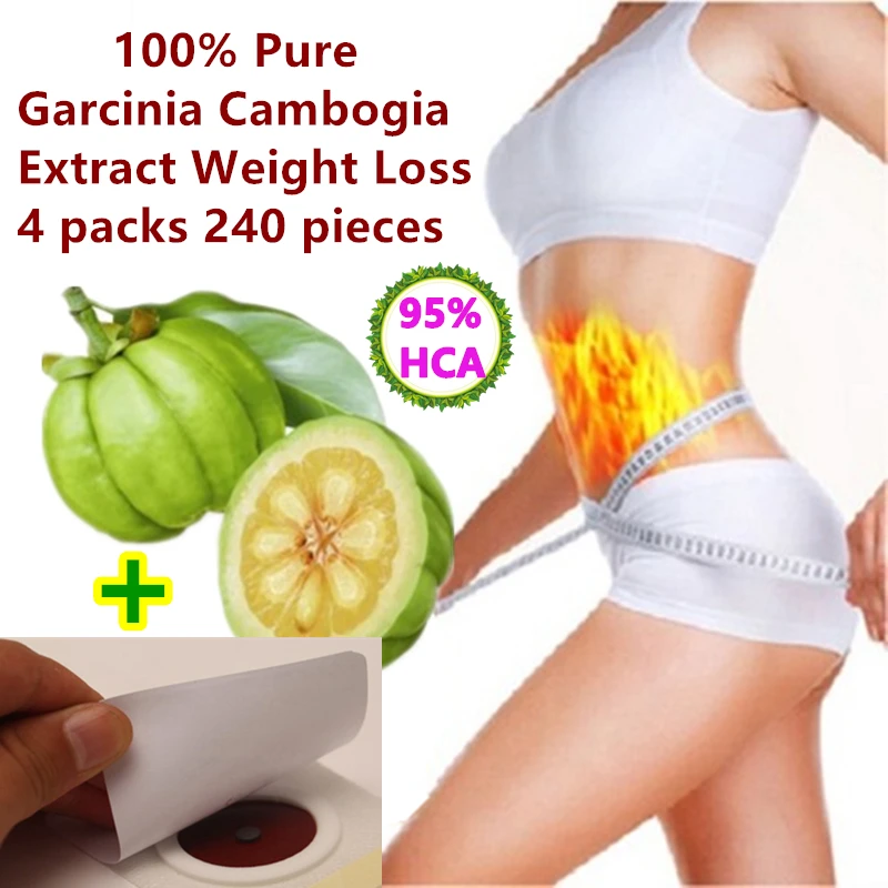 

4 Packs 240 Tablet Pure garcinia cambogia extract weight loss effective Burn Fat 95% HCA for women & men 100% effective slimming