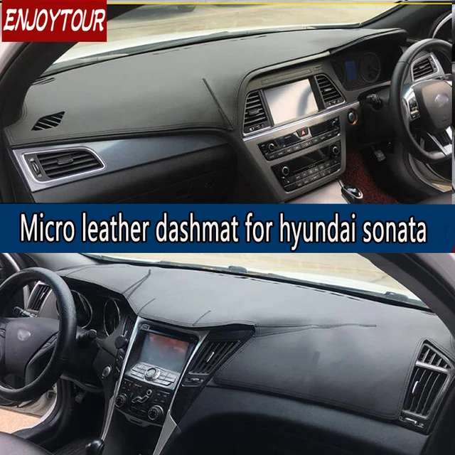 For Hyundai Sonata I45 2001 2019 Leather Dashmat Dashboard Cover Pad