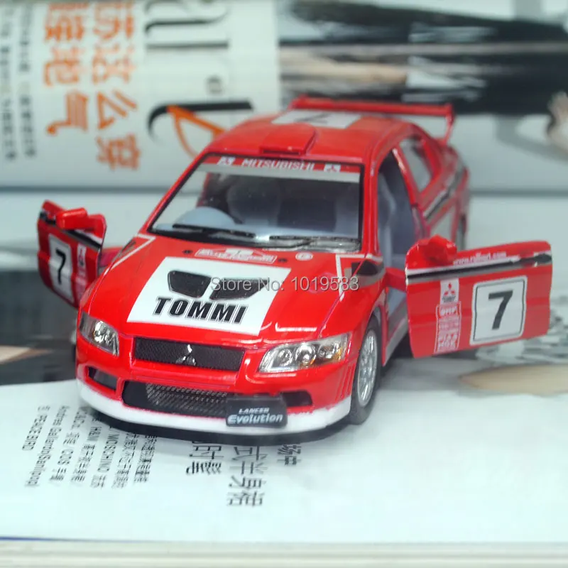 mitsubishi lancer toy car