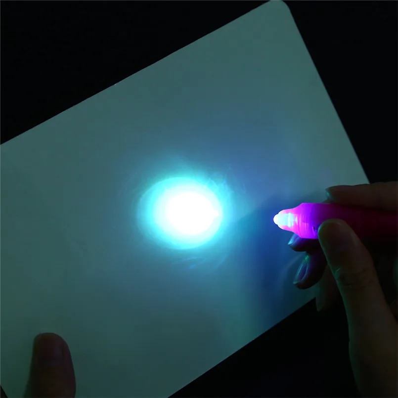 Fluorescent luminous board toy Draw With Light-Fun And Developing Toy And Developing Toy Big Pack 1Pen  Set juguetes #4j19 (17)