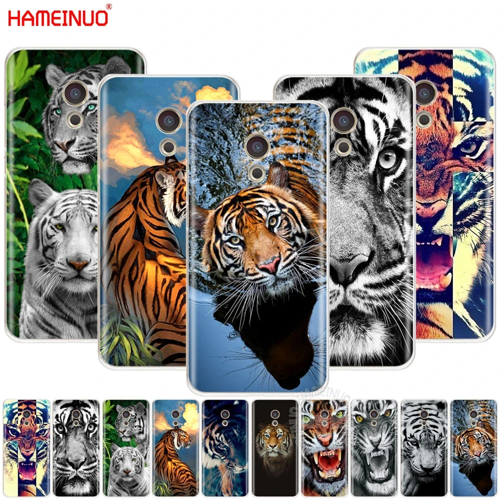 HAMEINUO тигровый чехол с изображением животного для телефона Meizu M6 M5 M5S M2 M3 M3S MX4 MX5 MX6 PRO