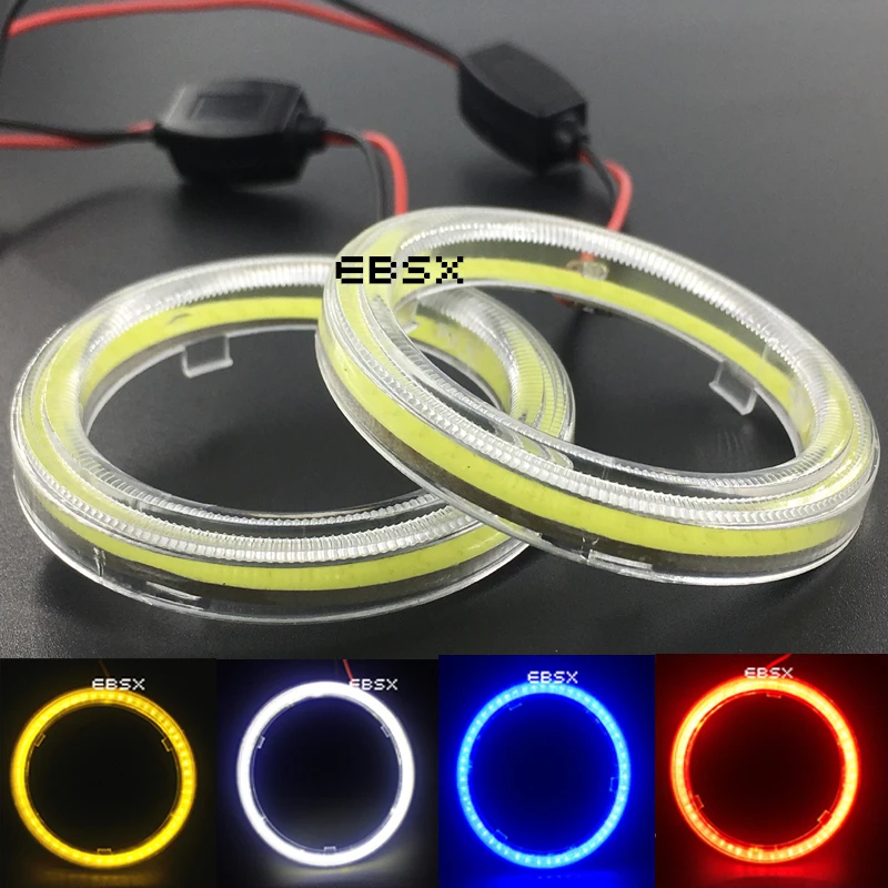 EBSX 2 шт. COB светодиодный Ангельские глазки 120 мм 93 SMD на высоком каблуке 12 см