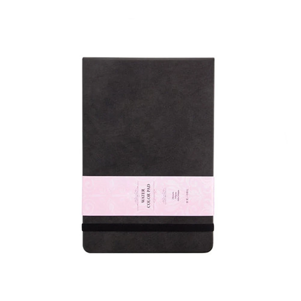 

24 Sheets Hand Painted Student Portable Sketch Art Supplies Office School Professional Watercolor Paper Water Soluble Book
