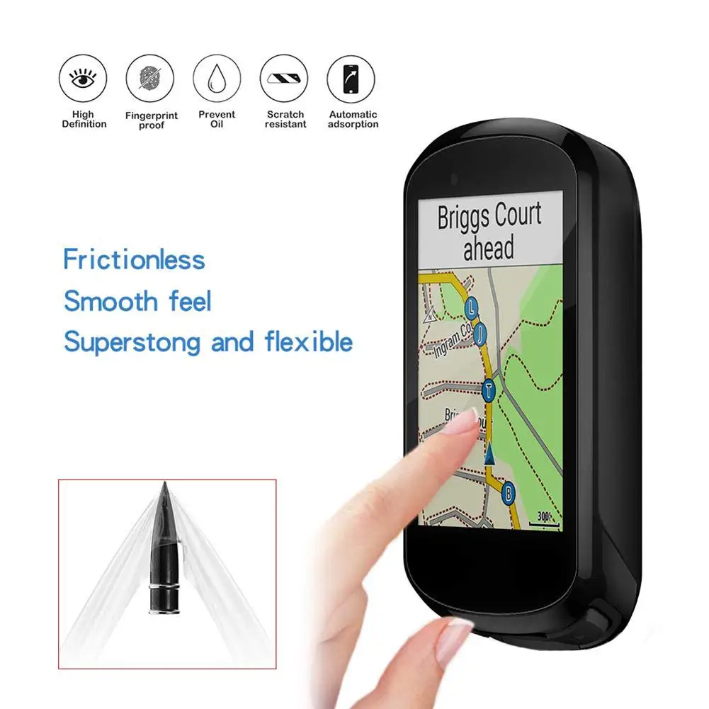 3 шт PU HD прозрачная защитная пленка для экрана Garmin Edge 530 830|Смарт-аксессуары| |