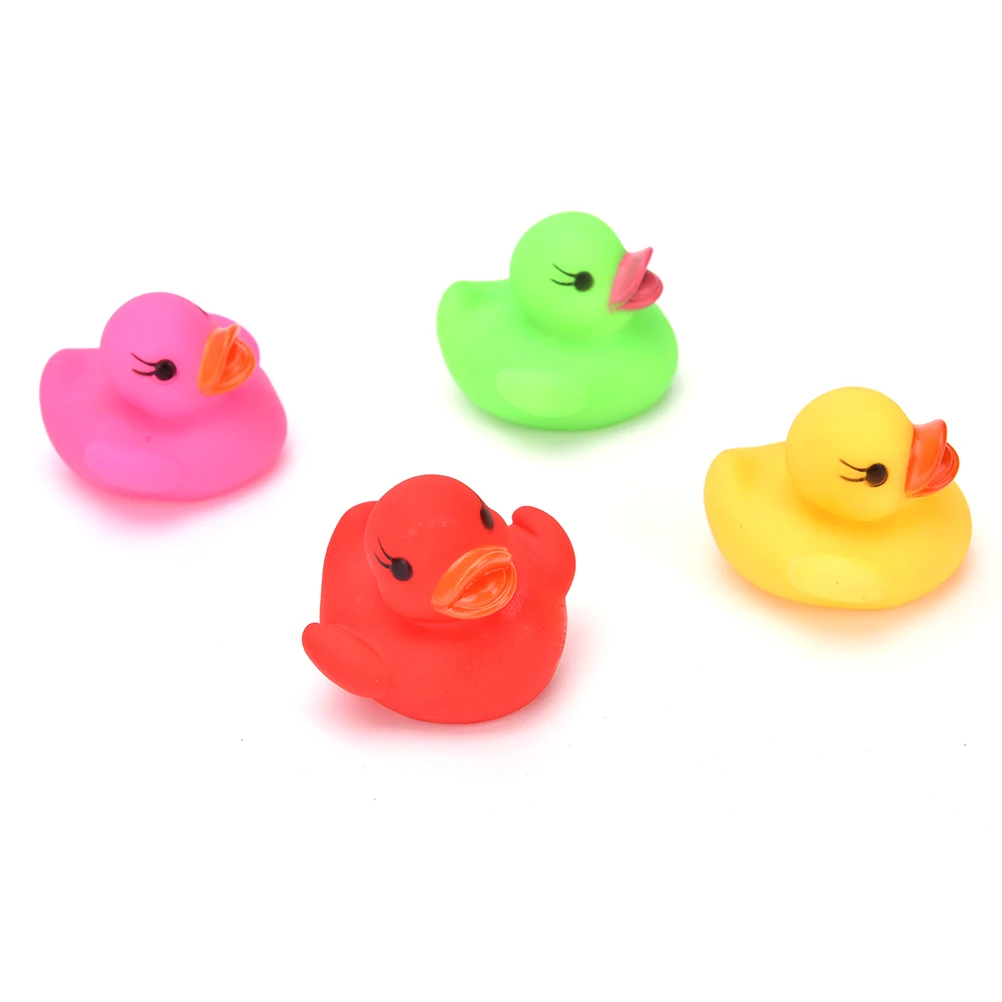 plastic bath ducks