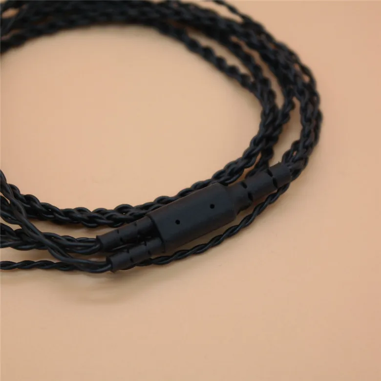 DIY custom headphone wire pluggable line TF10 0 75MM pin 2pcs