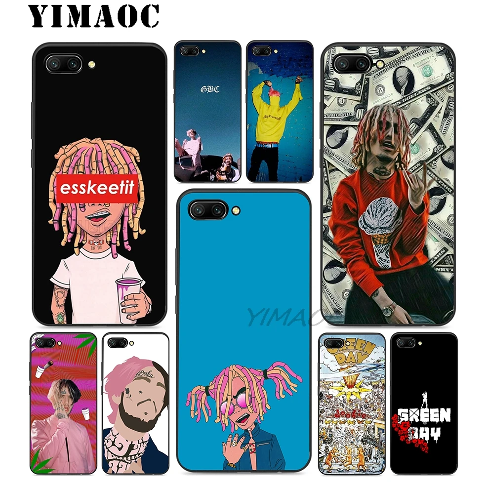 

Lil Pump Peep Green Day Soft Silicone Case For Huawei Honor Mate 10 P20 P10 P9 P8 P Smart Y6 6A 7A 7X 7C Lite Pro 2017 2018