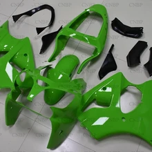 ZX6r 636 2000-2002 Abs обтекатель ZX6r 636 02 набор для всего тела для Kawasaki ZX6r 2001 Зеленый тела Наборы