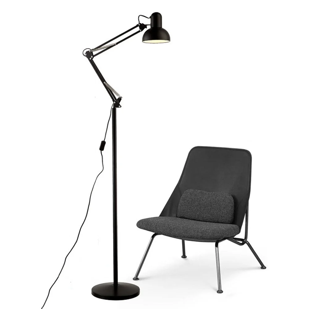 

Jiawen LED Modern simple floor lamps adjustable arm metal designer floor lamp for living room AC 85-265V