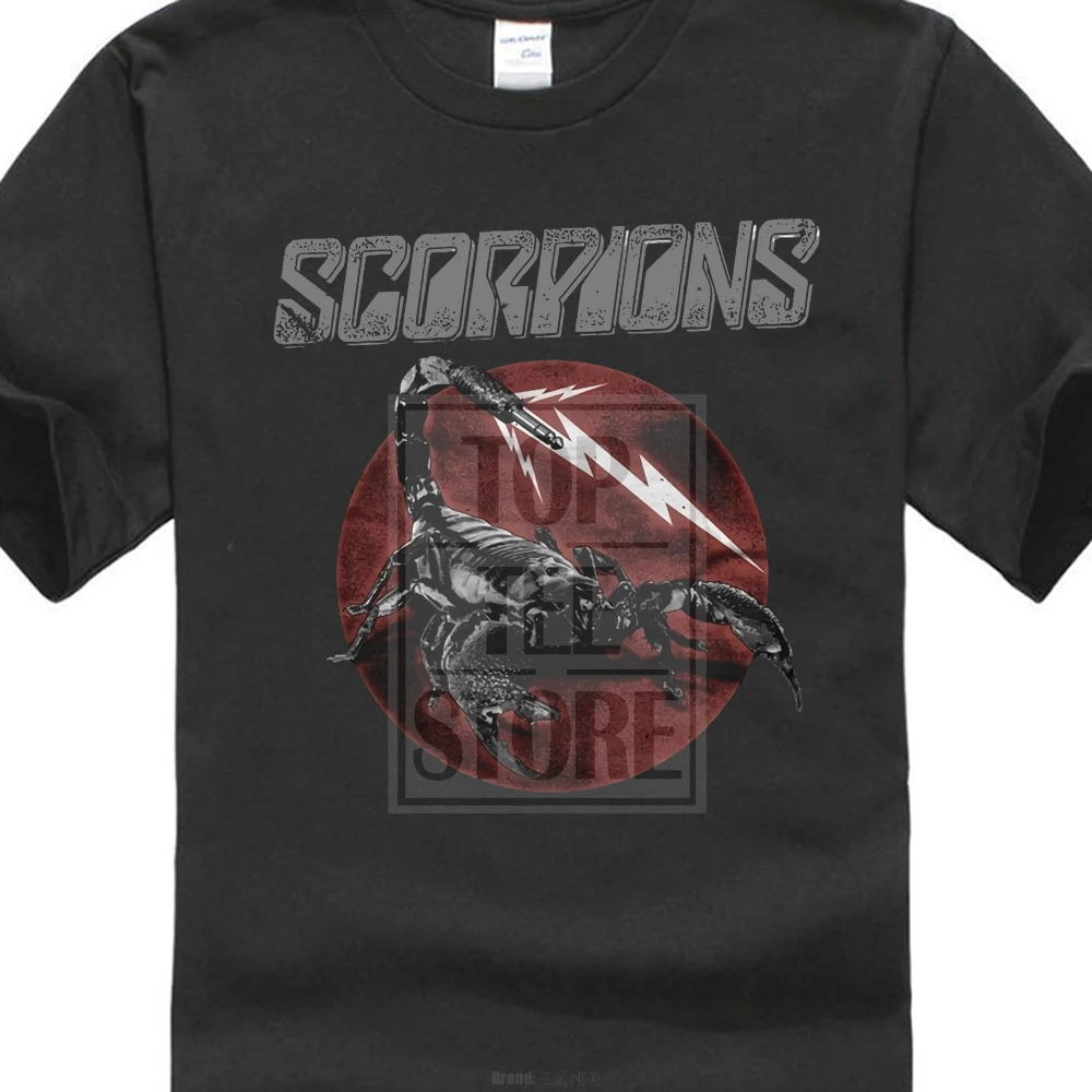 

Scorpions Logo Shirt S M L Xl Xxl Tshirt Official Rock Band T Shirt New