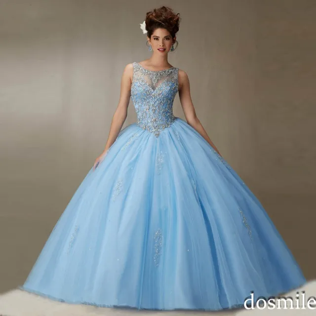 Blue Sweet 16 Dresses