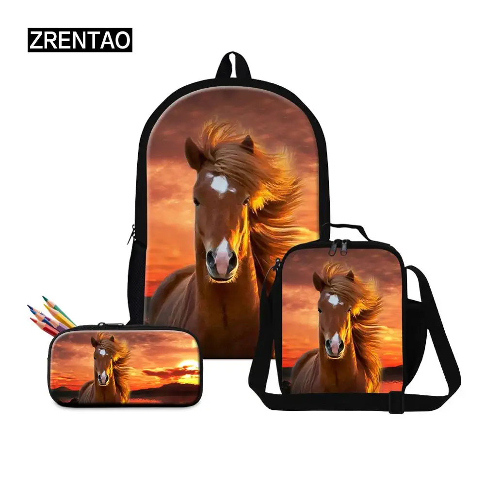 horse school backpack
