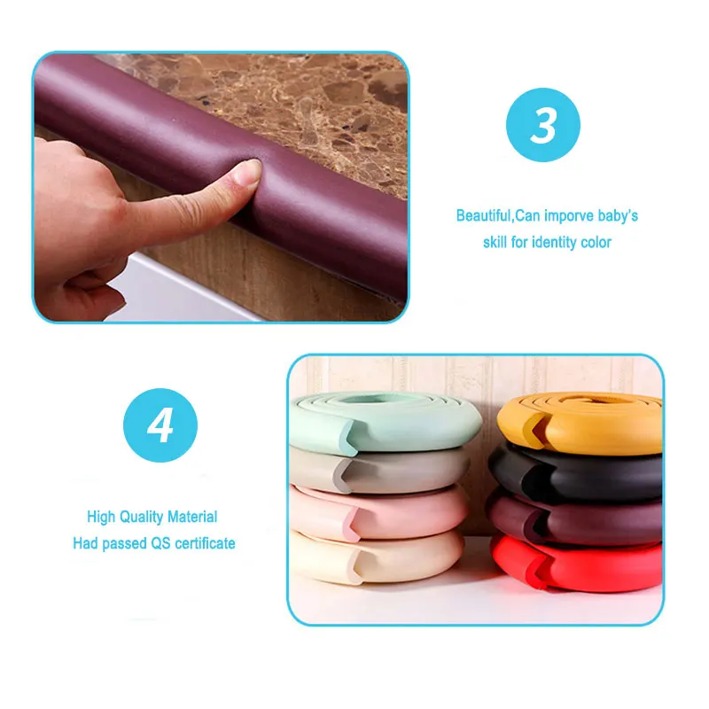 Угловая защита для детей GL длиной 4 м безопасности детей|cushion brand|cushions for kidscushion