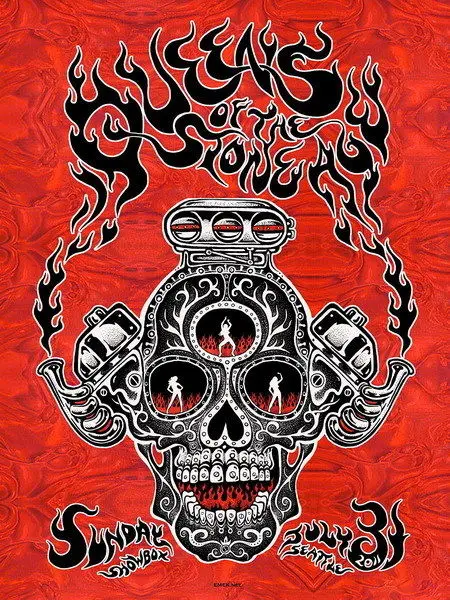 Art Print Rock Band Music Art Silk Poster 13x18 inch Queens Of The Stone Age