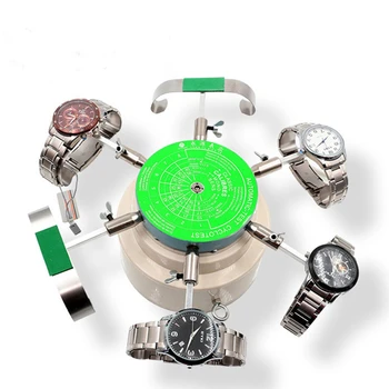 

220V Automic-Test Cyclotest 6 Arms Watch Winder test Mechanical watches Repair Tool for Watchmakers