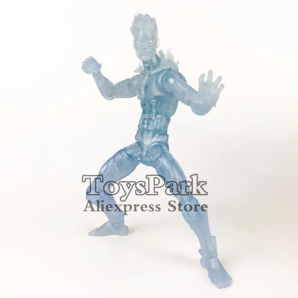 

Marvel Legends Series 6" ICEMAN Action Figure From X MEN Juggernaut BAF Wave Collectible No Retail Box Original