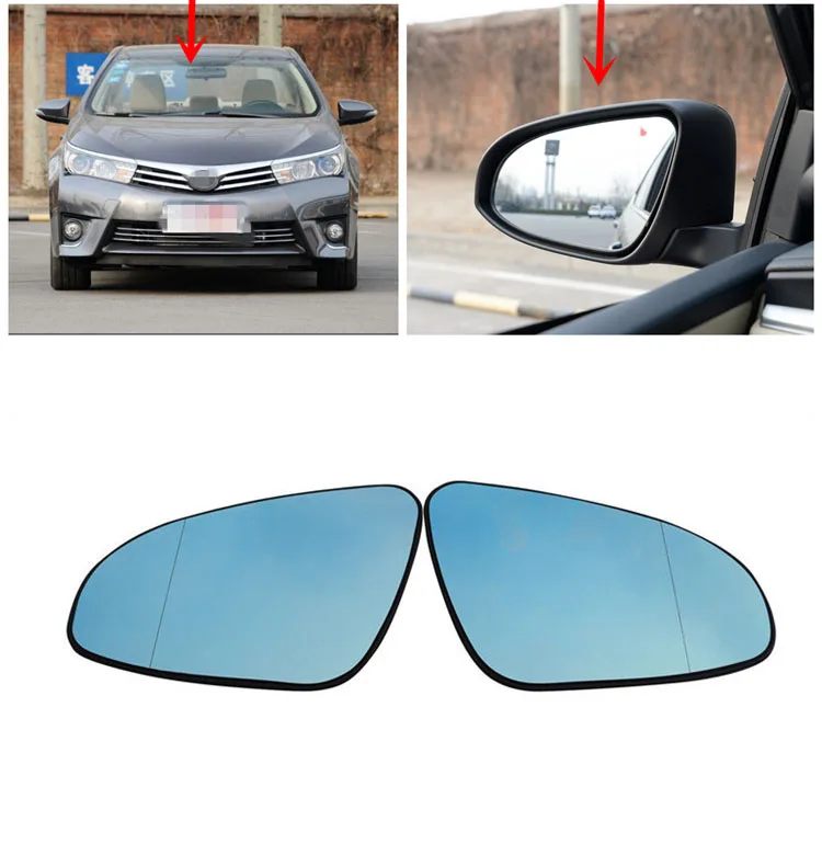 Brand New Power Heated Blue Wide Angle Sight Side Rear View Mirror Glasses For Toyota Corolla View Mirror Side Rear View Mirrorrear View Mirror Wide Aliexpress