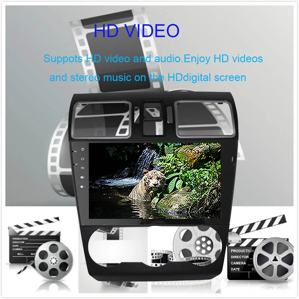 Clearance 9" Octa Core Android 9.0 Car Radio Player For Subaru Forester 2015-2019 Steering wheel multimedia GPS Navigation Head Unit 2