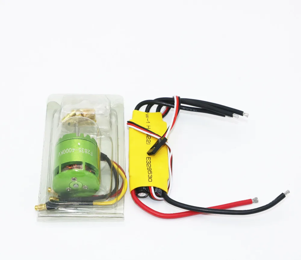 Бесщеточный мотор 4000KV + XXD 30A ESC для радиоуправляемого квадрокоптера
