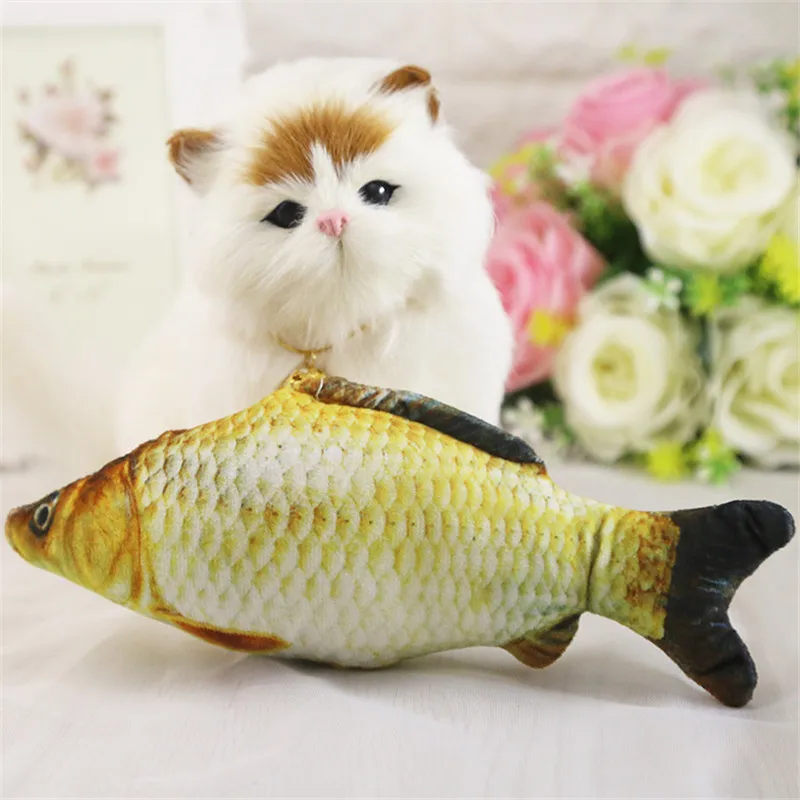

New Fashion Wistiti Dog Toys Cute Carp Stuffed with Cotton Pets for Dogs and Cats Toys Pet Supplies