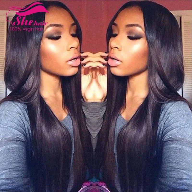 

Peruvian Virgin Hair Straight 3PCS Unprocessed Human Hair Bundles 8A Peruvian Straight Virgin Hair Top Peruvian Straight Hair