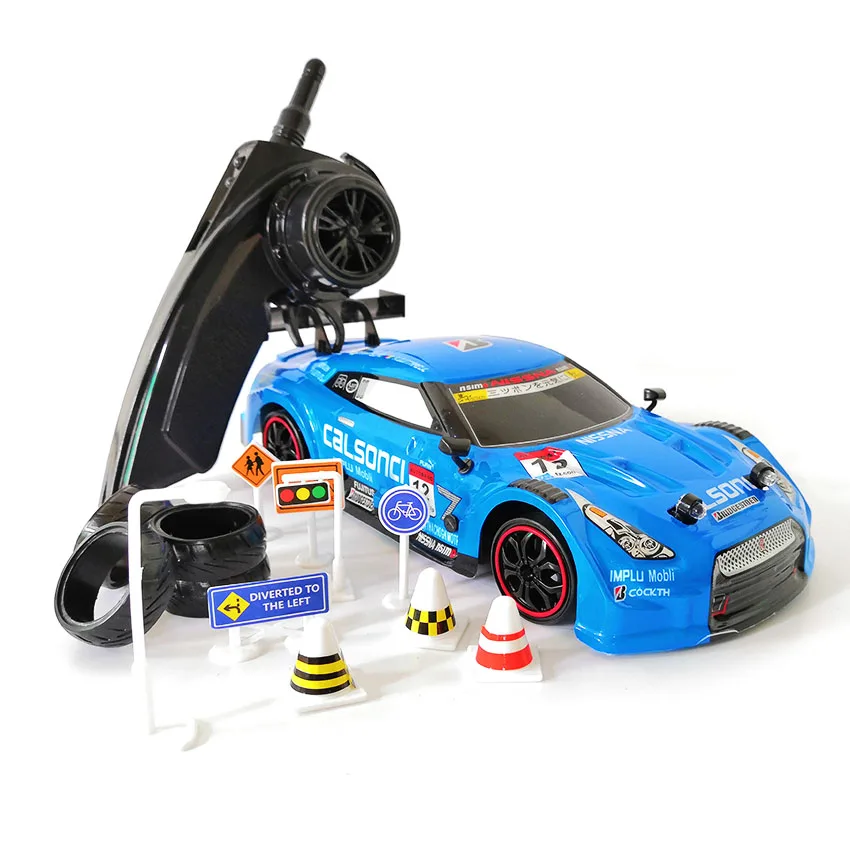 RC Remote Control Car For GTR/Lexus 2.4G Off Road 4WD Drift Racing  Championship Vehicle Electronic Kids Hobby Toys Holiday Gift